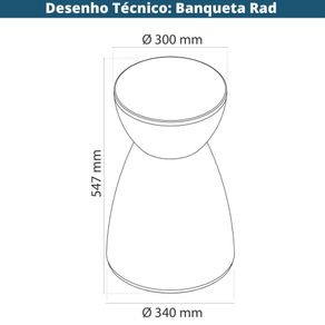 Desenho Tecnico Banqueta Rad